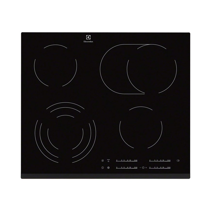 Electrolux EHF6547FXK plīts virsmas sildelements Melns