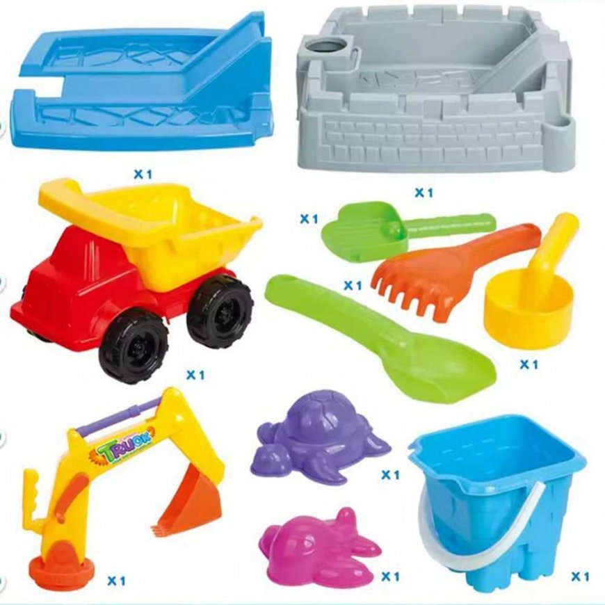Woopie Nešiojama Smėlio Dėžė Pilis – 4