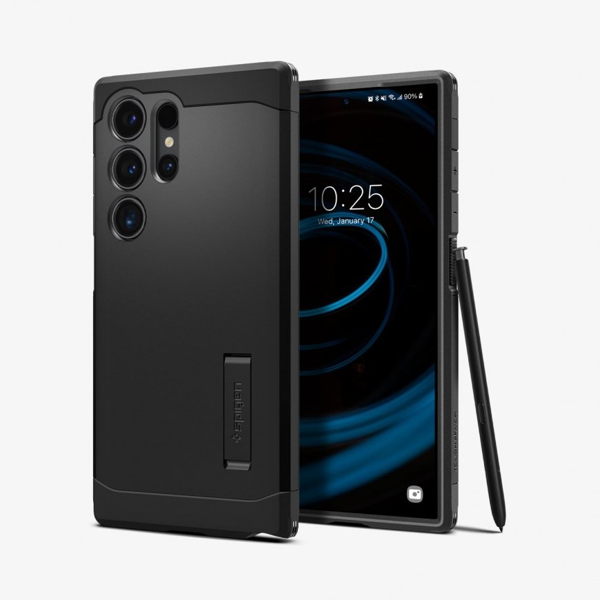 Spigen Tough Armor mobilo telefonu apvalks 17,3 cm (6.8") Aploksne Melns – 3