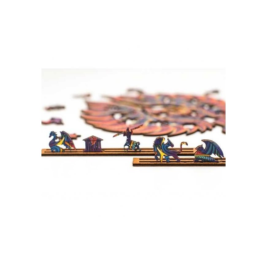 Fantasy Puzzles Fenix Wooden Puzzle XL Size (600 pieces) – 4