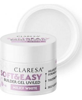 Claresa statybinis gelis soft&easy, pieno baltumo 45g