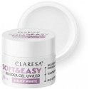 Claresa statybinis gelis soft&easy, pieno baltumo 45g Claresa statybinis gelis soft&easy, pieno baltumo 45g