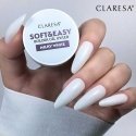 Claresa building gel soft&easy, milky white 45g