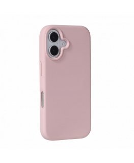 Apple iPhone 16 Premium Magsafe Soft Touch Silicone Case Pink Sand