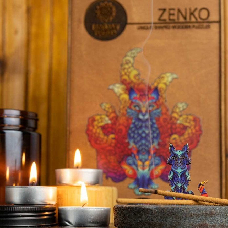 Fantasy Puzzles Zenko Wooden Puzzle XL Size (600 pieces) – 2