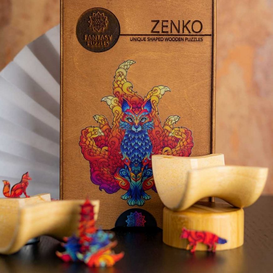 Fantasy Puzzles Zenko Wooden Puzzle XL Size (600 pieces) – 3