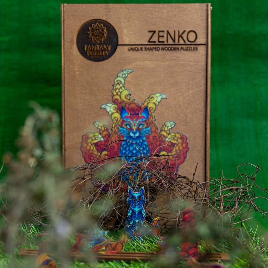 Fantasy Puzzles Zenko Wooden Puzzle XL Size (600 pieces) – 4