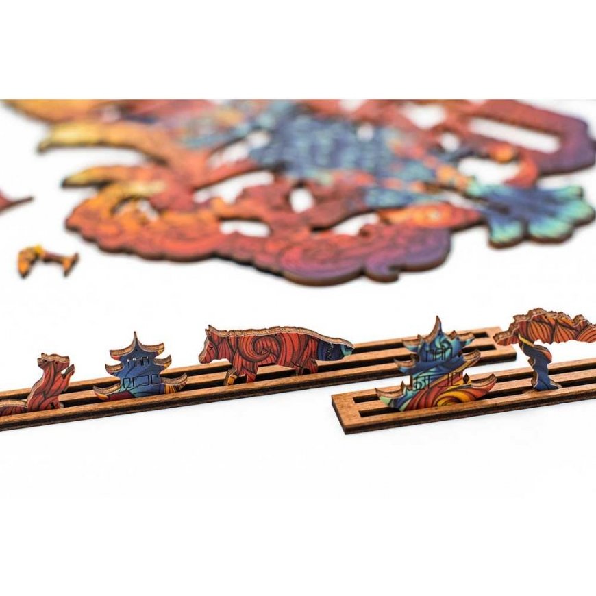 Fantasy Puzzles Zenko Wooden Puzzle XL Size (600 pieces) – 5
