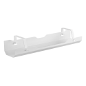 Cable management channel under the desk DELTACO OFFICE open design, 600 x 135 x 108 mm, white / DELO-0209 Cable management channel under the desk DELTACO OFFICE open design, 600 x 135 x 108 mm, white / DELO-0209