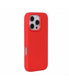 Apple iPhone 16 Pro Max Premium Magsafe Soft Touch Silicone Case Red