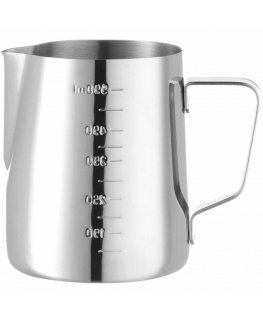 Hendi Dzbanek do mleka with ladle steel 0.55 l 130 x 77 x 115 mm
