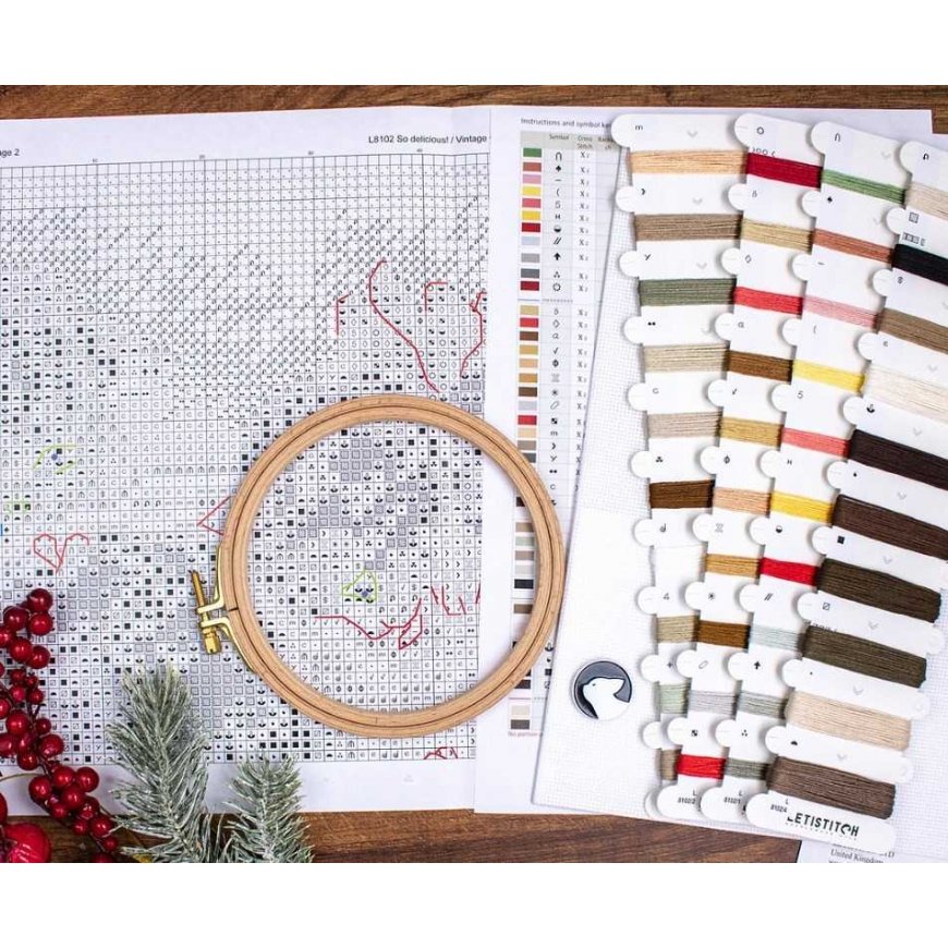 Letistitch Embroidery kit 27x17cm SLETIL8102 – 3