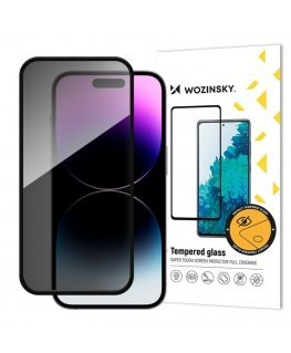Wozinsky Privacy Glass Tempered Privacy Glass with Anti-spy Filter for iPhone 16 Pro Max