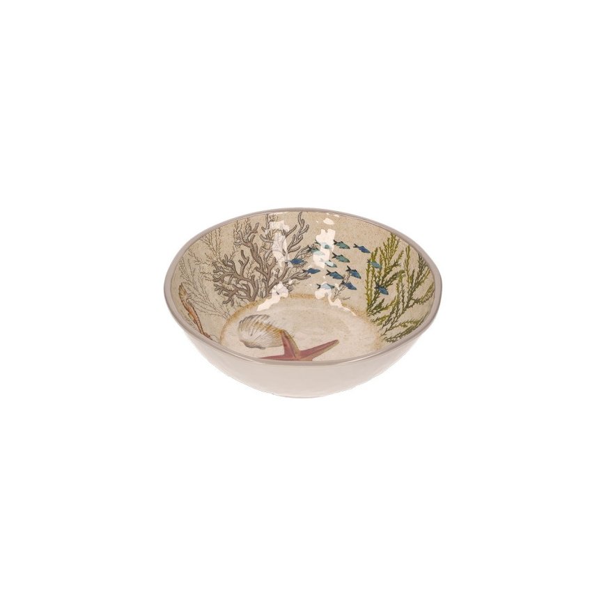 Sea Life melamine round salad bowl - 28 cm – 2
