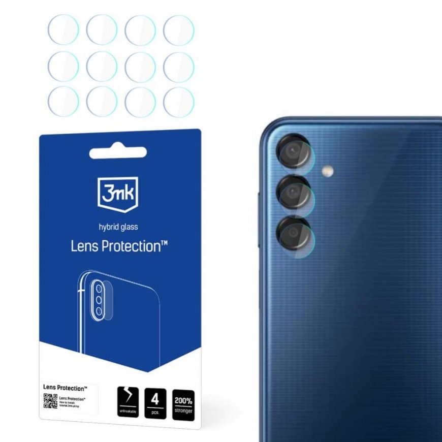 3mk Lens Protection hybrid camera glass for Samsung Galaxy M15 5G