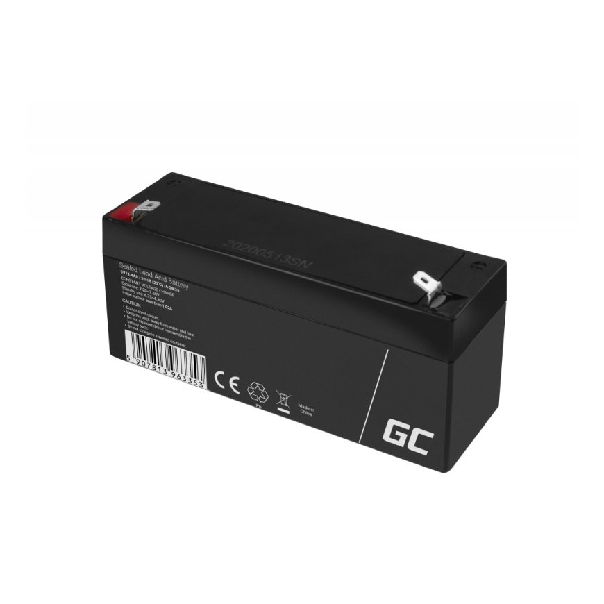 Green Cell AGM38 UPS battery Sealed Lead Acid (VRLA) 6 V 3.4 Ah – 5