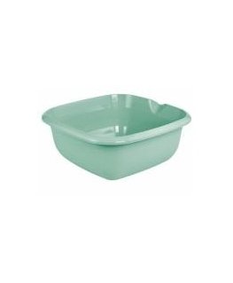 Square bowl 13L Björk 38x38x15cm green