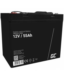 Green Cell AGM49 аккумулятор для транспортных средств Впитывающий стекломат 55 Ah 12 V Marine / Leisure