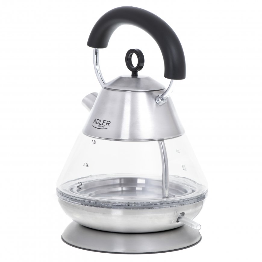 Adler AD 1282 elektrinis virdulys 1,5 L 1850 W Nerūdijančiojo plieno – 4
