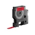 DYMO D1 Standard - Black on Red - 9mm marķēšanas lenta Melns uz sarkana DYMO D1 Standard - Black on Red - 9mm marķēšanas lenta Melns uz sarkana