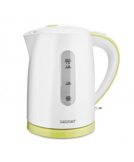 Zelmer ZCK7616L vedenkeitin 1,7 L 2200 W Valkoinen, Keltainen