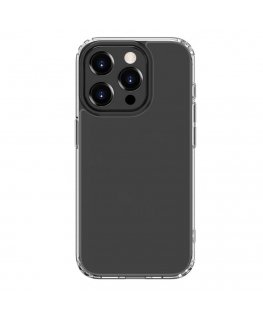 Apple iPhone 15 Pro Max Military Shockproof Silicone Case Transparent