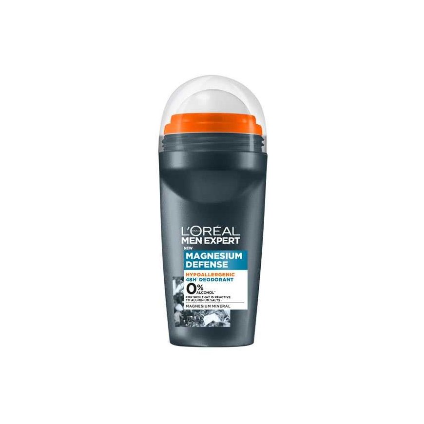L'OREAL_Men Expert Magnesium Defense hipoalergiczny dezodorant Roll-On 50ml