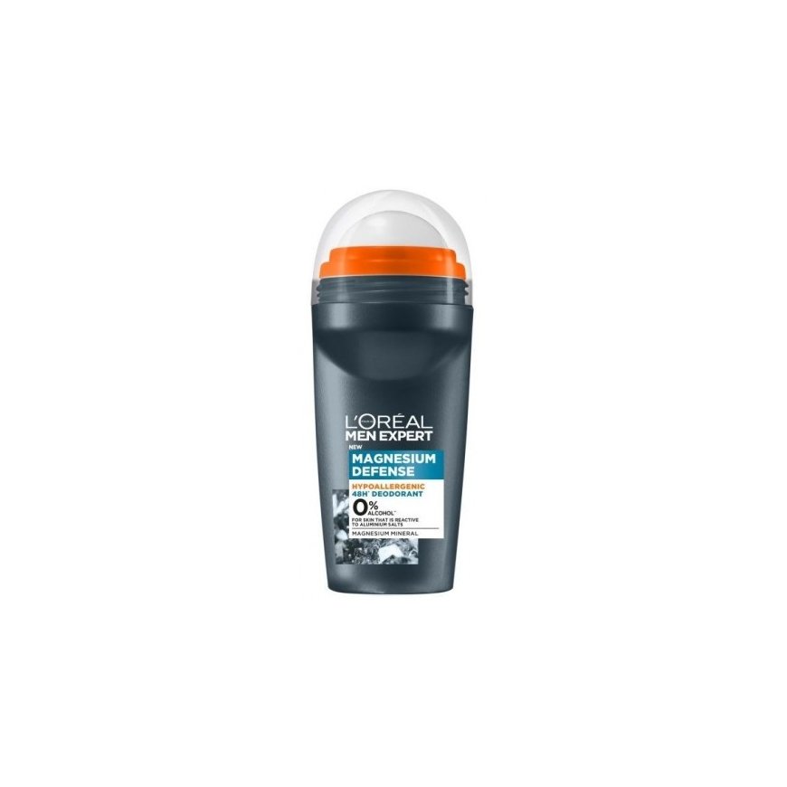 L'OREAL_Men Expert Magnesium Defense hipoalergiczny dezodorant Roll-On 50ml – 2