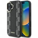 DKNY Checkered Pattern Magsafe iPhone 16 Plus Case - Black DKNY Checkered Pattern Magsafe iPhone 16 Plus Case - Black