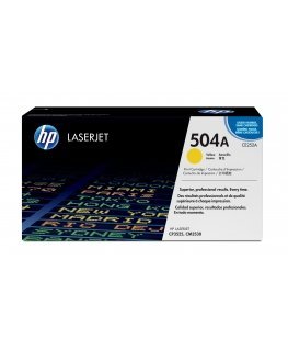 HP 504A, alkuperäinen keltainen LaserJet-värikasetti