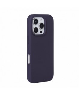 Apple iPhone 16 Pro Max Premium Magsafe Soft Touch Silicone Case Deep Purple