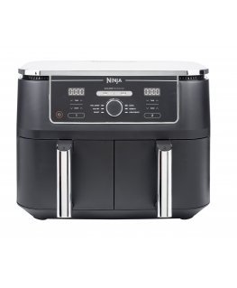 Ninja AF400EU fritüür Kahekohaline 9,5 l Eraldiseisev 2470 W Kuumaõhu fritüür Must