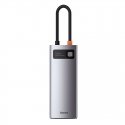 Baseus Metal Gleam USB 3.2 Gen 1 (3.1 Gen 1) Type-C Pelēks Baseus Metal Gleam USB 3.2 Gen 1 (3.1 Gen 1) Type-C Pelēks