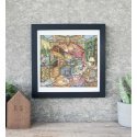 Letistitch Counted Cross Stitch Kit "Home Library" 35x32cm SLETIL8084 Letistitch Counted Cross Stitch Kit "Home Library" 35x32cm SLETIL8084