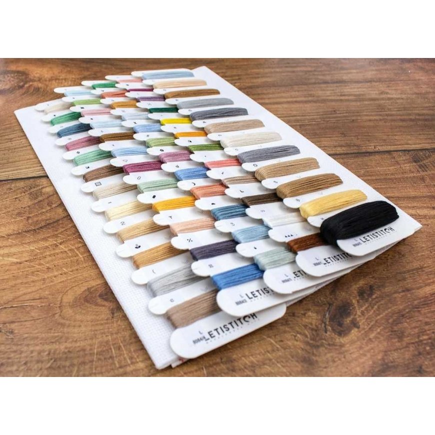 Letistitch Counted Cross Stitch Kit "Home Library" 35x32cm SLETIL8084 – 3