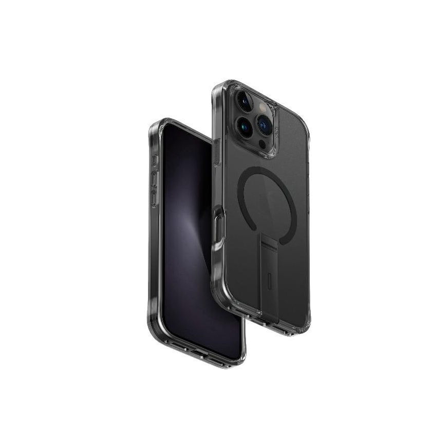 Case UNIQ etui Eleva with Vertica Stand iPhone 16 Pro Max 6.9" black/carbon black – 3