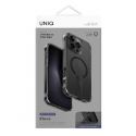 Dėklas UNIQ etui Eleva with Vertica Stand iPhone 16 Pro Max 6.9" juoda/carbon juodas Dėklas UNIQ etui Eleva with Vertica Stand iPhone 16 Pro Max 6.9" juoda/carbon juodas