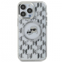 Case Karl Lagerfeld KLHMP15XHMCKMHT iPhone 15 Pro Max 6.7" transparent IML Monogram Karl&Choupette Head MagSafe Case Karl Lagerfeld KLHMP15XHMCKMHT iPhone 15 Pro Max 6.7" transparent IML Monogram Karl&Choupette Head MagSafe