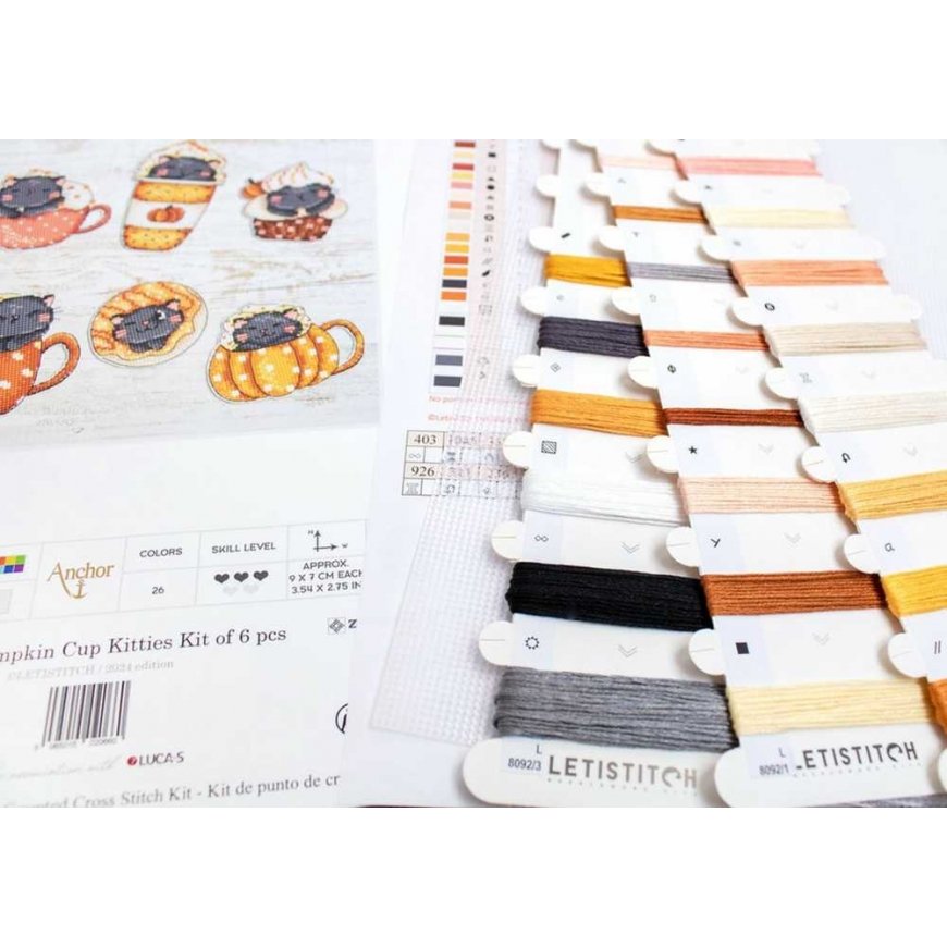 Letistitch Cross Stitch Kit "Pumpkin