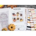 Letistitch Cross Stitch Kit "Pumpkin Cup Kitties Set of 6" 9x7cm SLETIL8092 Letistitch Cross Stitch Kit "Pumpkin Cup Kitties Set of 6" 9x7cm SLETIL8092