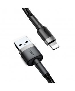 Baseus CALKLF-RG1 lightning cable 3 m Grey, Black