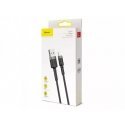 Baseus CALKLF-RG1 Lightning-kaapeli 3 m Harmaa, musta Baseus CALKLF-RG1 Lightning-kaapeli 3 m Harmaa, musta