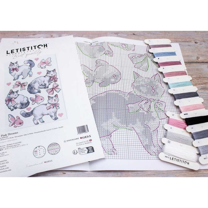 Letistitch Embroidery kit 17x24cm SLETIL8801 – 4