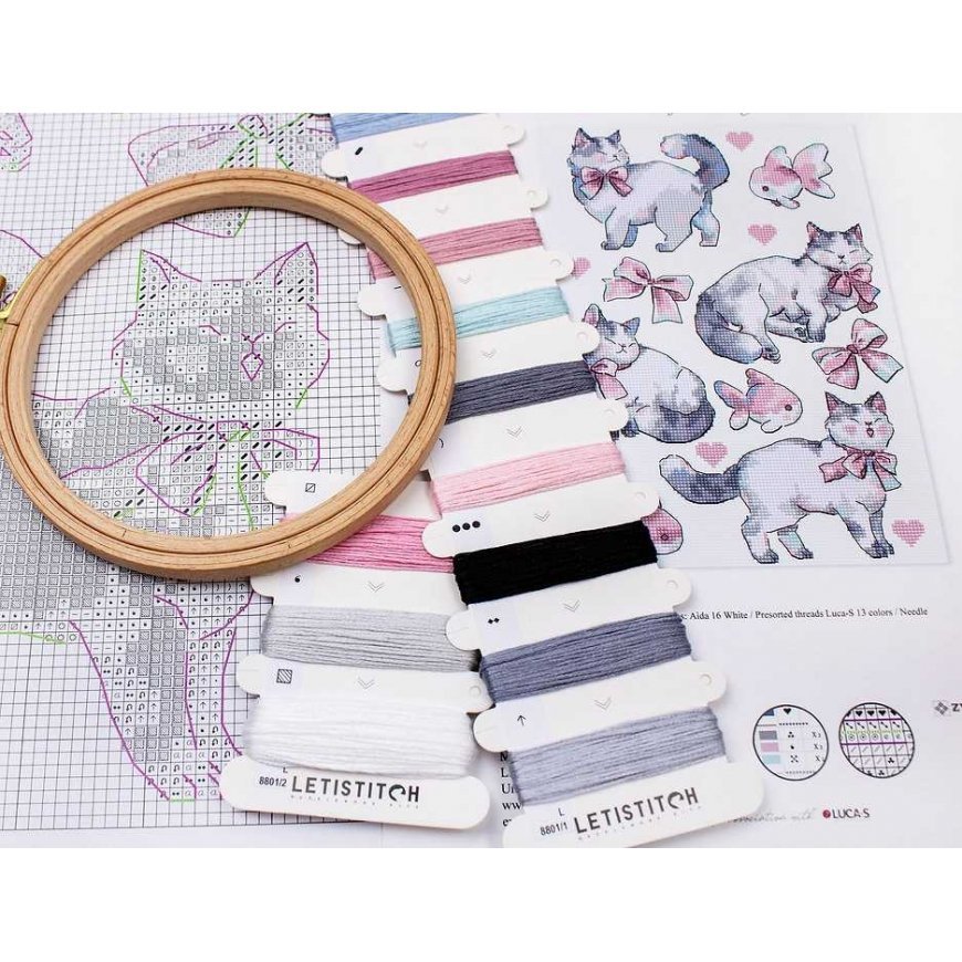 Letistitch Embroidery kit 17x24cm SLETIL8801 – 5