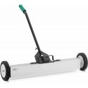 MSW Magnetinė šluota nagų drožlių rinkimui ant ratukų, plotis 75 cm MSW Magnetinė šluota nagų drožlių rinkimui ant ratukų, plotis 75 cm