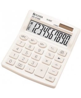 Eleven Calculator SDC810NRWHE, white, desk, 10 seats, double power supply