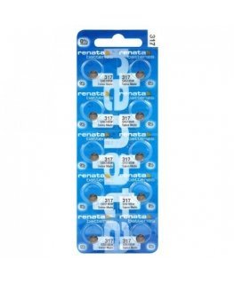 Renata 317 (SR516SW) batteries 10 pcs.