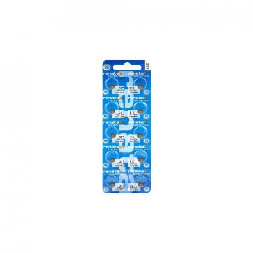 Renata 317 (SR516SW) baterijos 10 vnt. – 2