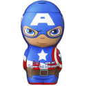 "Marvel Air-Val Captain America"dušo gelis ir šampūnas 2d400 "Marvel Air-Val Captain America"dušo gelis ir šampūnas 2d400