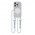 Tech-Protect MagNecklace MagSafe Case with Lanyard for iPhone 16 Pro Max - Gray Tech-Protect MagNecklace MagSafe Case with Lanyard for iPhone 16 Pro Max - Gray